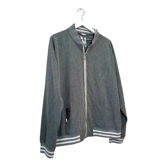 Vuori Men’s Offshore Gray Full Zip Jacket Size XL - Picture 3 of 12